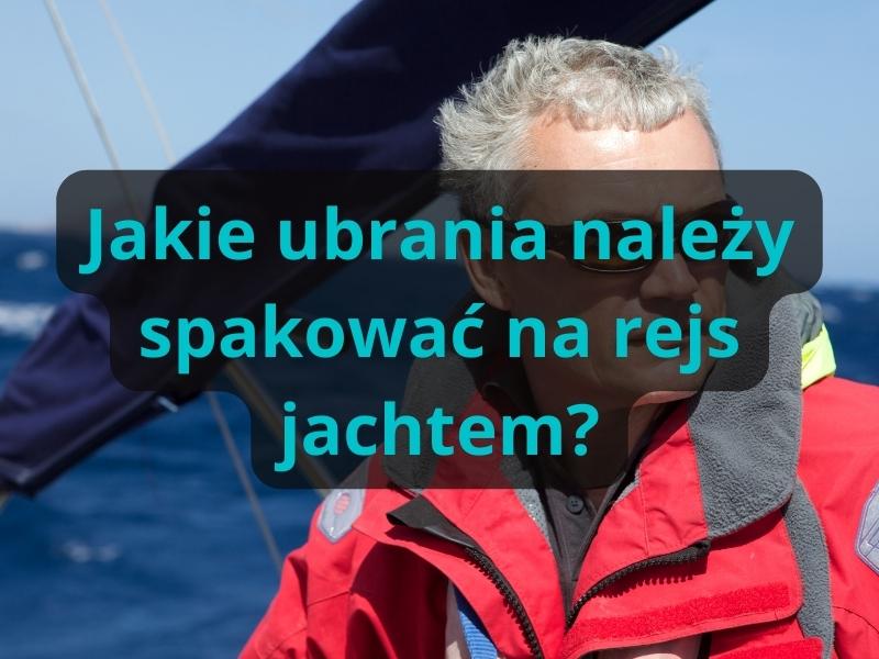 ubrania na jacht